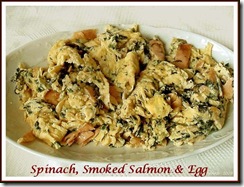 Spinach, Salmon & Egg C